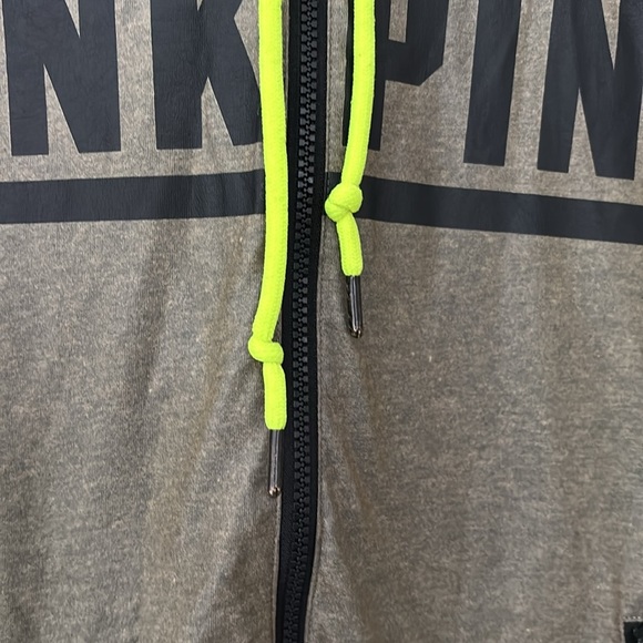 Women’s PINK by Victorias Secret Hooded Full Zip, XS\S, Green - Picture 3 of 7